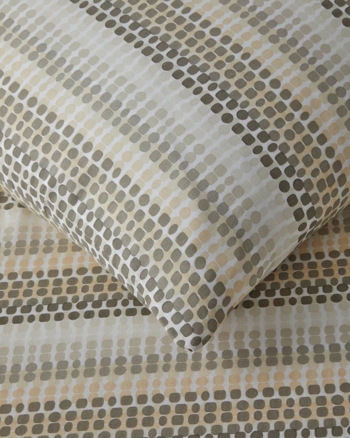 Woody Kolay Ütülenir Çift Kişilik Nevresim Seti 200x220 cm Bej-Kahverengi