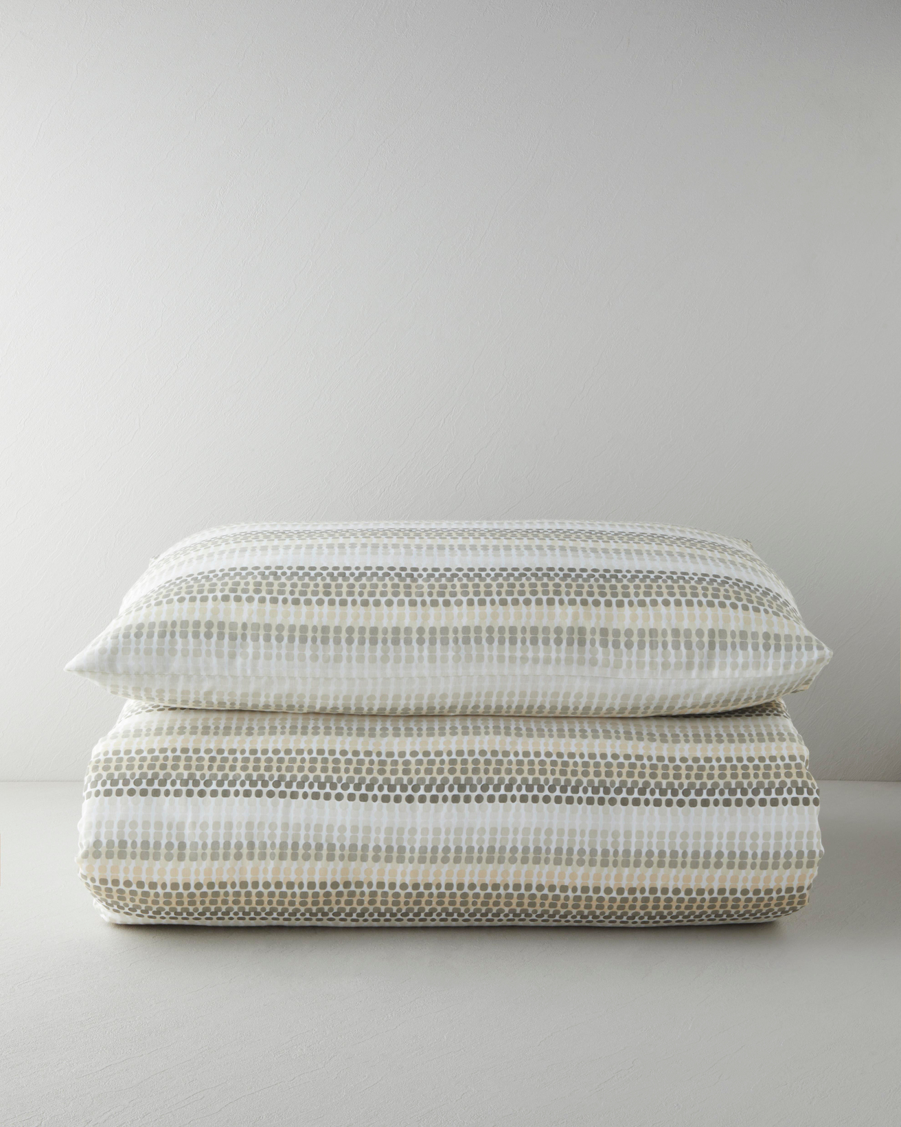 Woody Kolay Ütülenir Tek Kişilik Nevresim Seti 160x220 cm Bej-Kahverengi