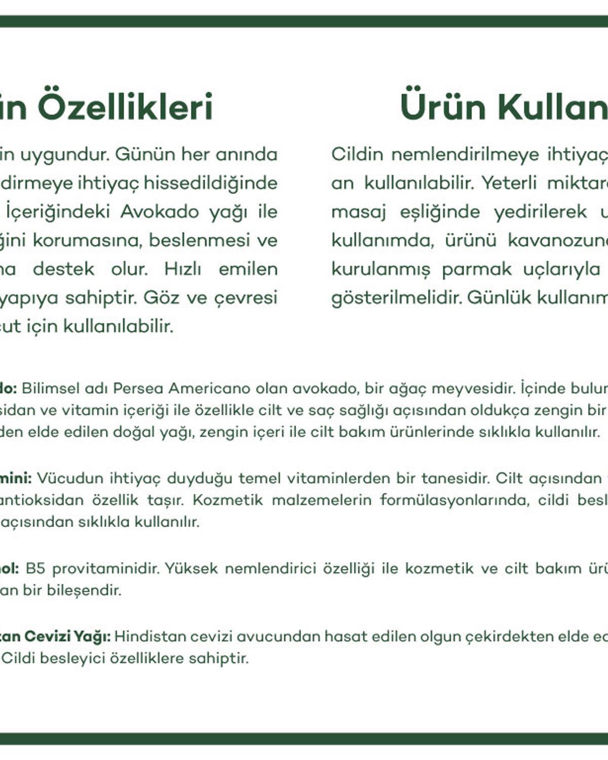 Avokado Yağı Vücut Losyonu