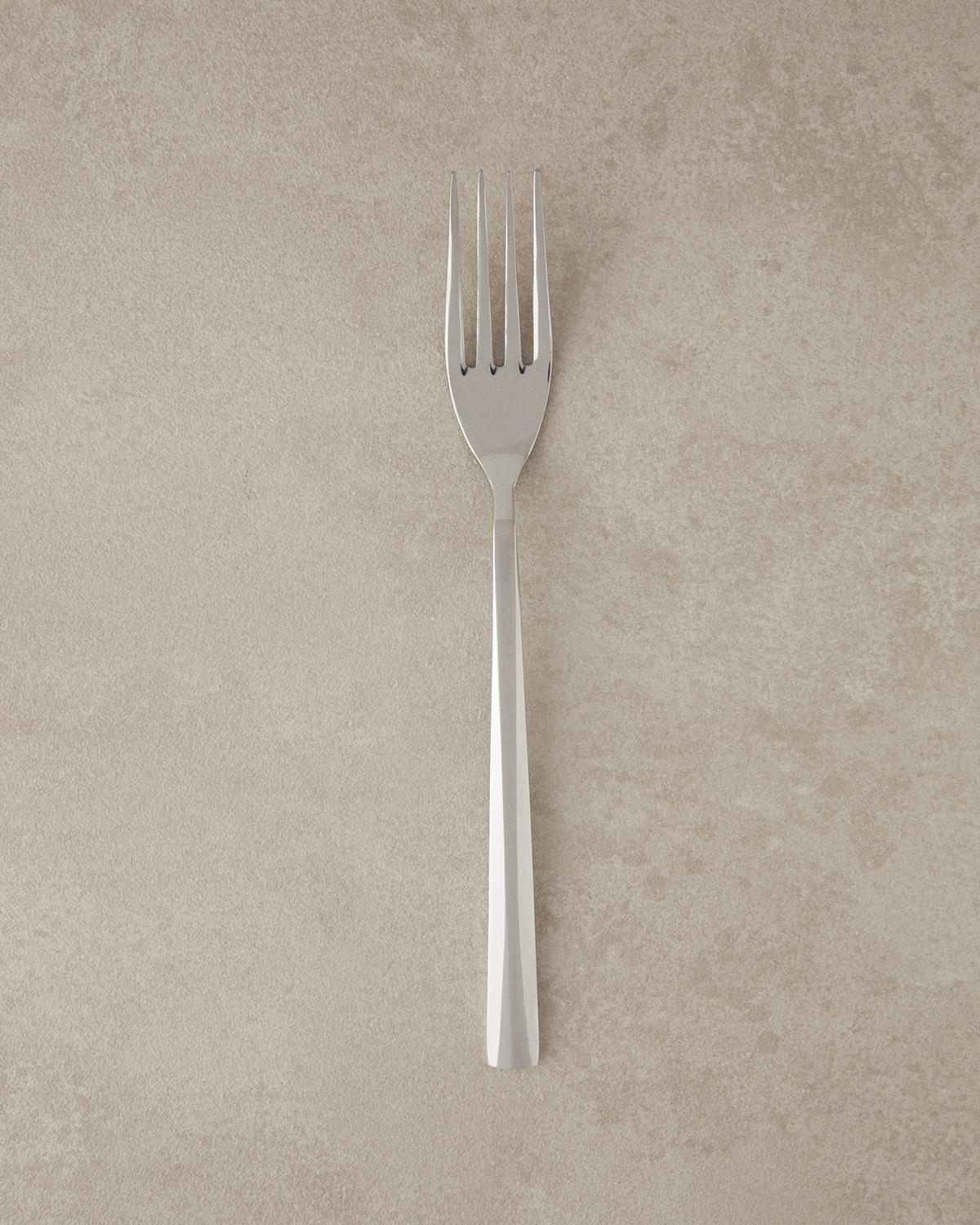Caria 18/10 Paslanmaz Çelik Çatal Kaşık Bıçak Tk. 30 Parça 6 Kişilik Silver