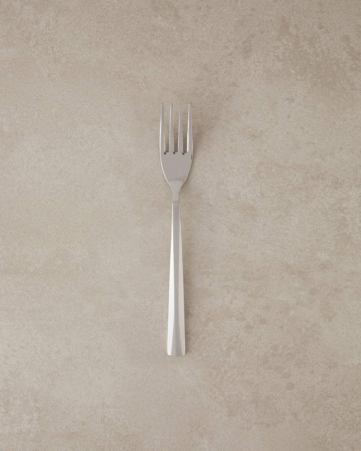 Caria 18/10 Paslanmaz Çelik Çatal Kaşık Bıçak Tk. 30 Parça 6 Kişilik Silver
