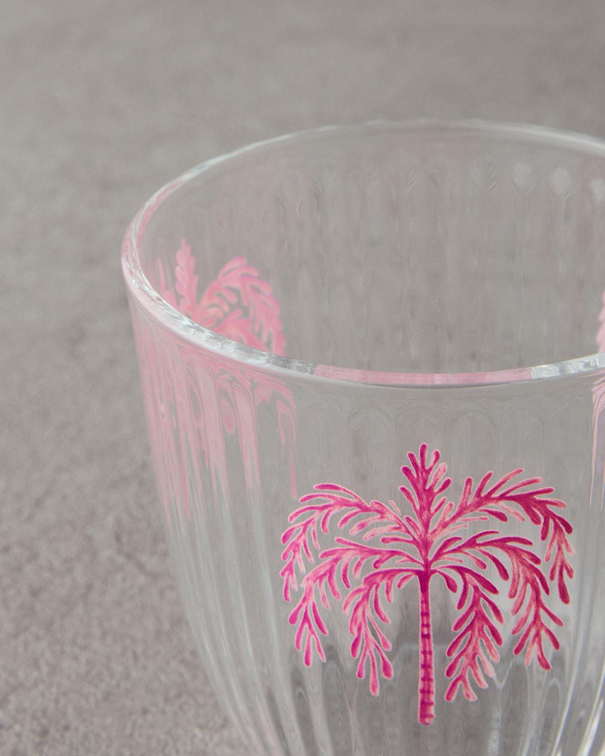 Carnival Tree Cam 2'li Bardak 290 ml Pembe