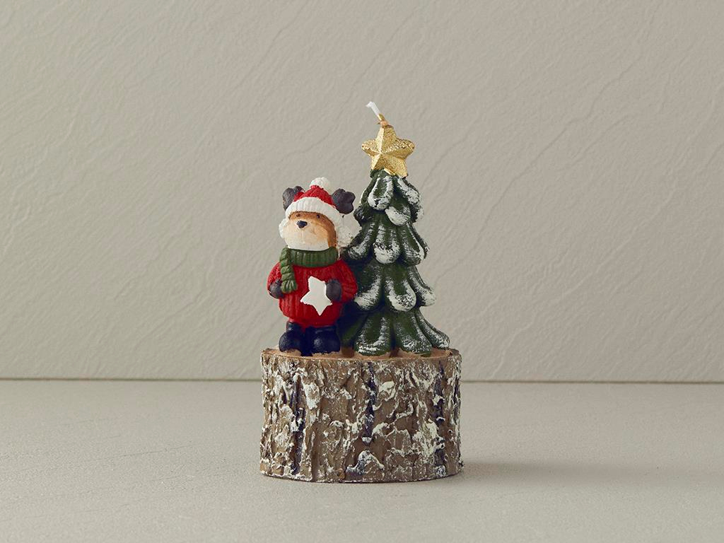 Christmas Mum Kırmızı