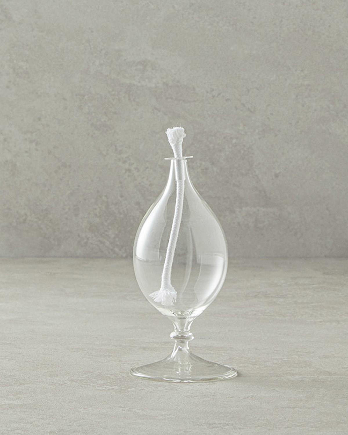 Dropy Cam Tekli Kandil 7x15 cm Şeffaf