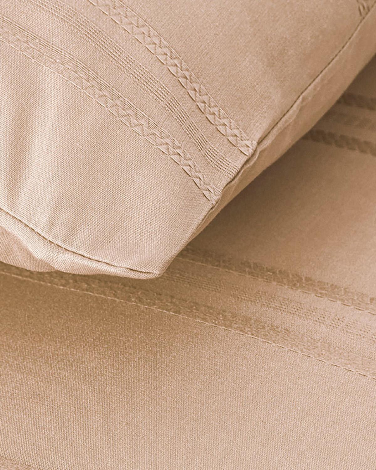 Fancy Premium Soft Cotton Çift Kişilik Nevresim Takımı Gül Kurusu