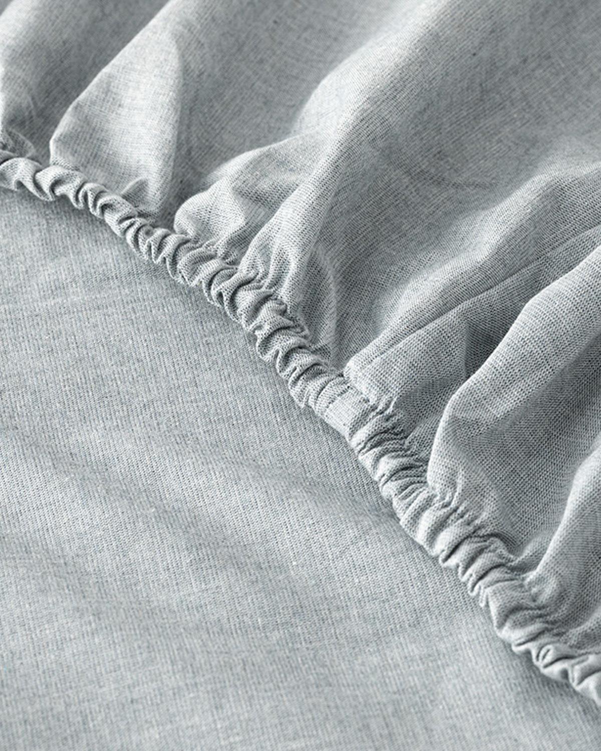 Flower Heaven Dijital Baskılı Soft Cotton Çift Kişilik Nevresim Takımı Gri