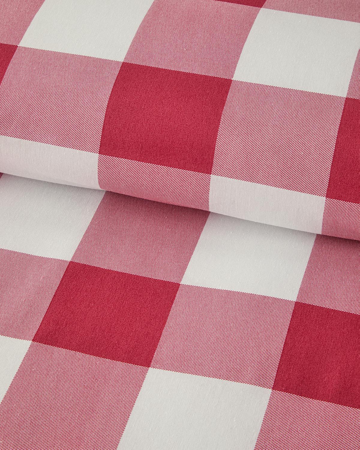 Gingham Çift Kişilik Nevresim Seti Pembe