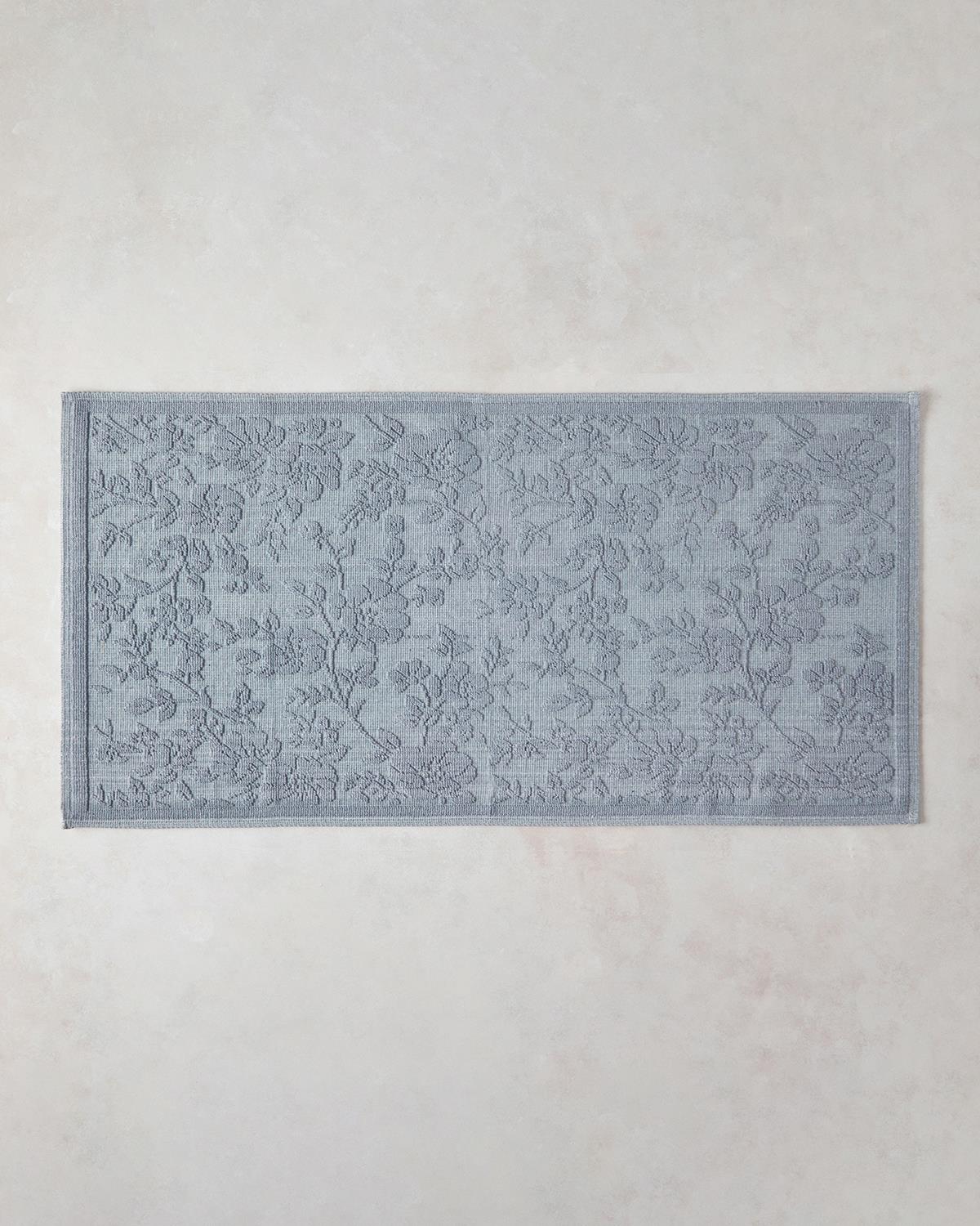 Lau Pamuklu Bukle Kilim Gri