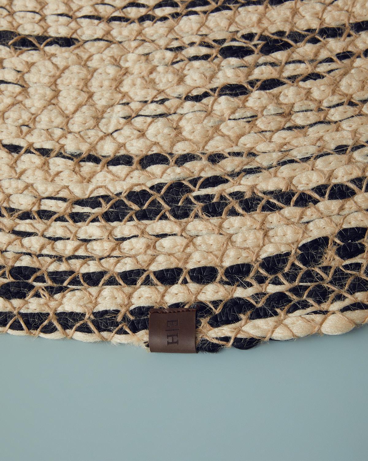 Lois Jüt Dekoratif Jüt Kilim Multicolor
