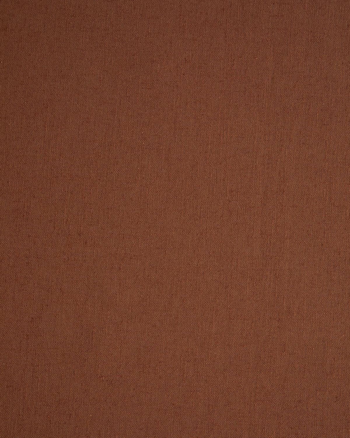 Modern Keten Pamuk Masa Örtüsü 150x220 cm Terracotta