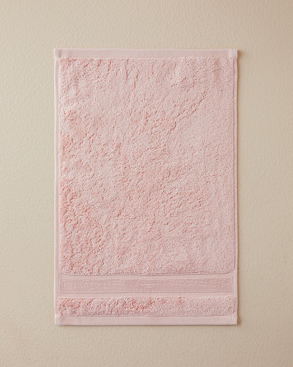 Poffy Soft-Premium Pamuklu El Havlusu Pembe