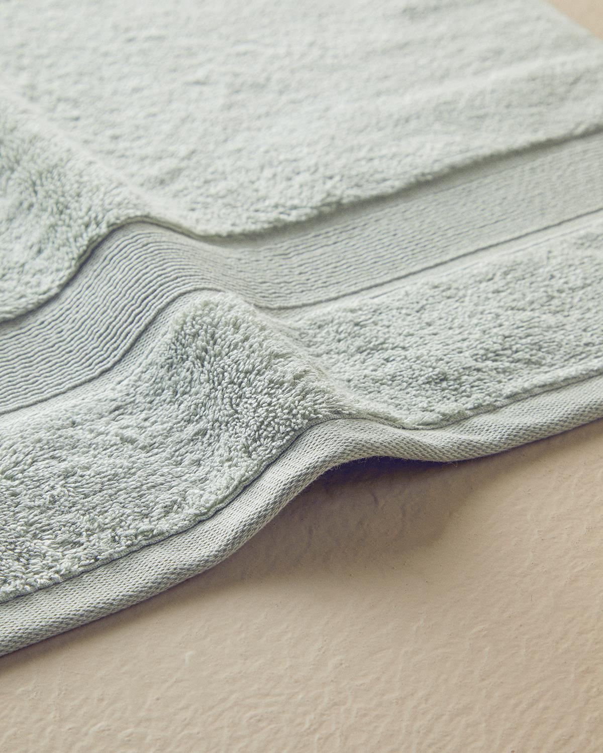 Poffy Soft-Premium Pamuklu Yüz Havlusu Su Yeşili