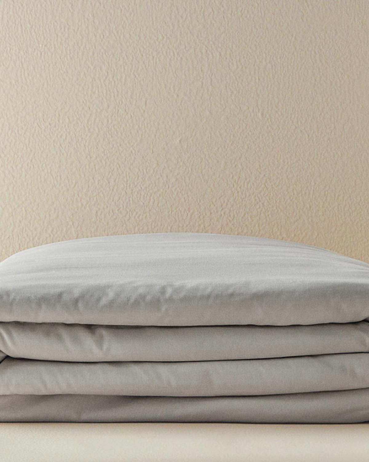 Pure Pamuklu King Size Nevresim Çakıl Taşı