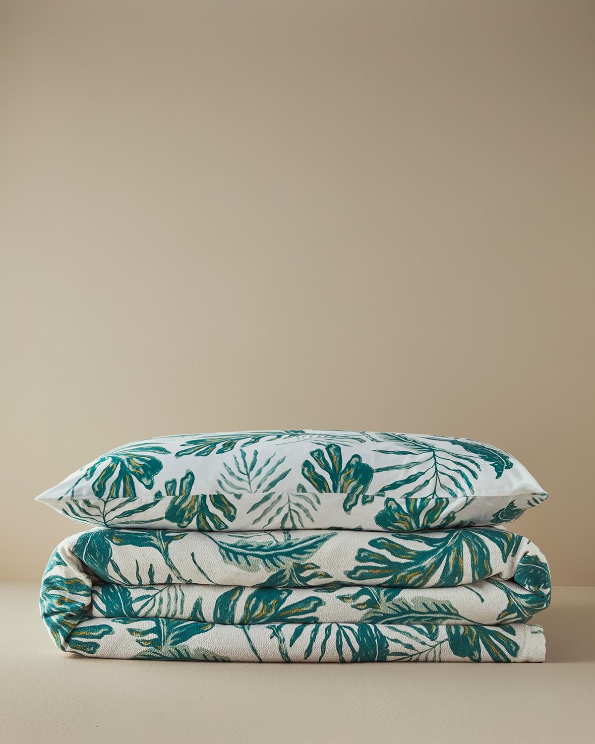 Tropical Breeze Tek Kişilik Pike Takımı Yeşil