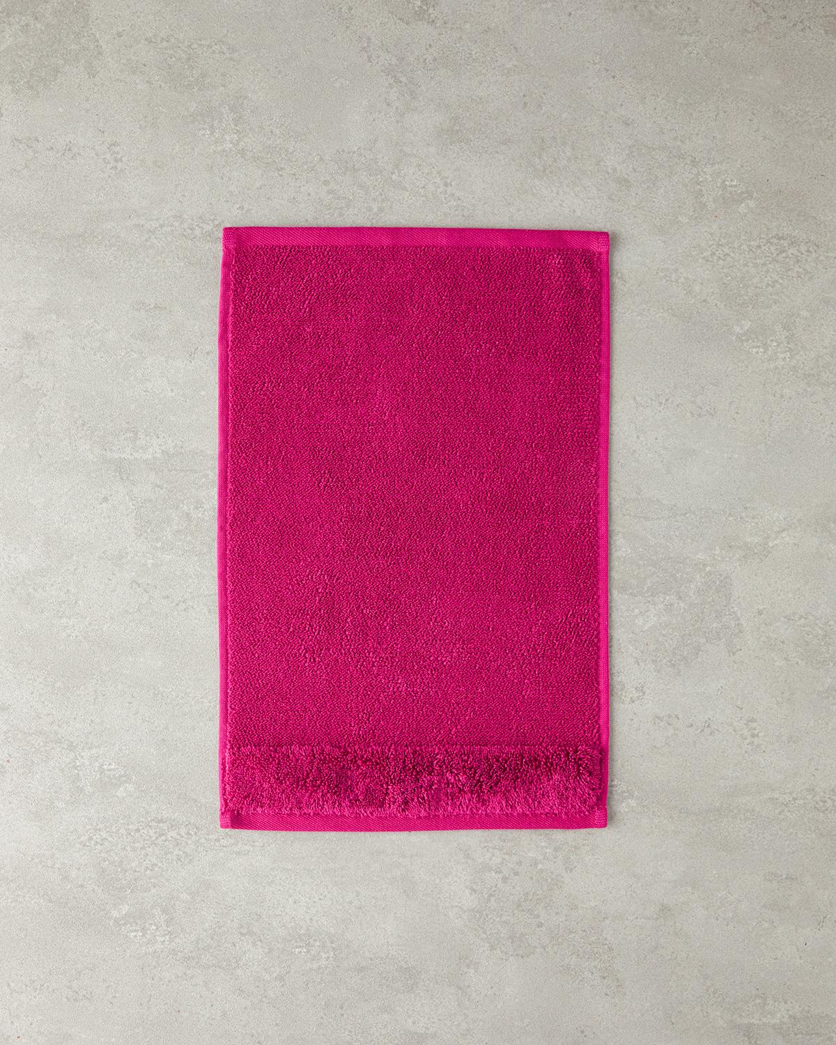 Velvet Touch Pamuklu El Havlusu Fuşya