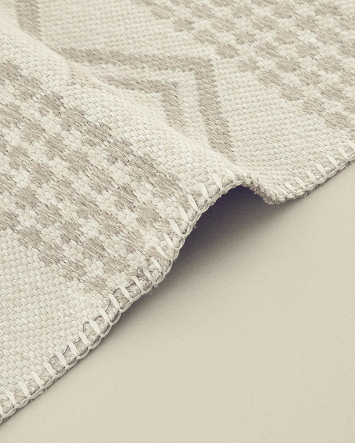 Vortex Dokuma Kilim Bej