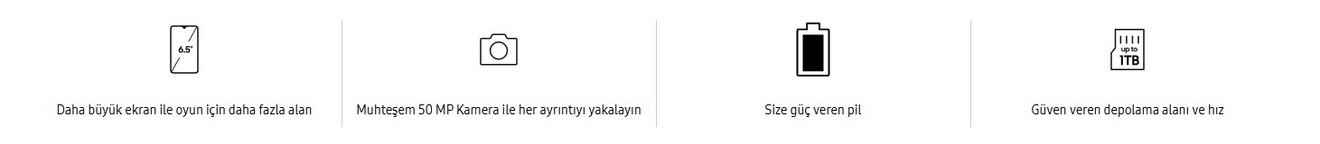 Samsung Galaxy A04 &Ouml;zellikler