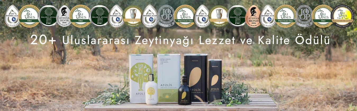 Ödüllü Soğuk Sıkım Natürel Sızma Zeytinyağı