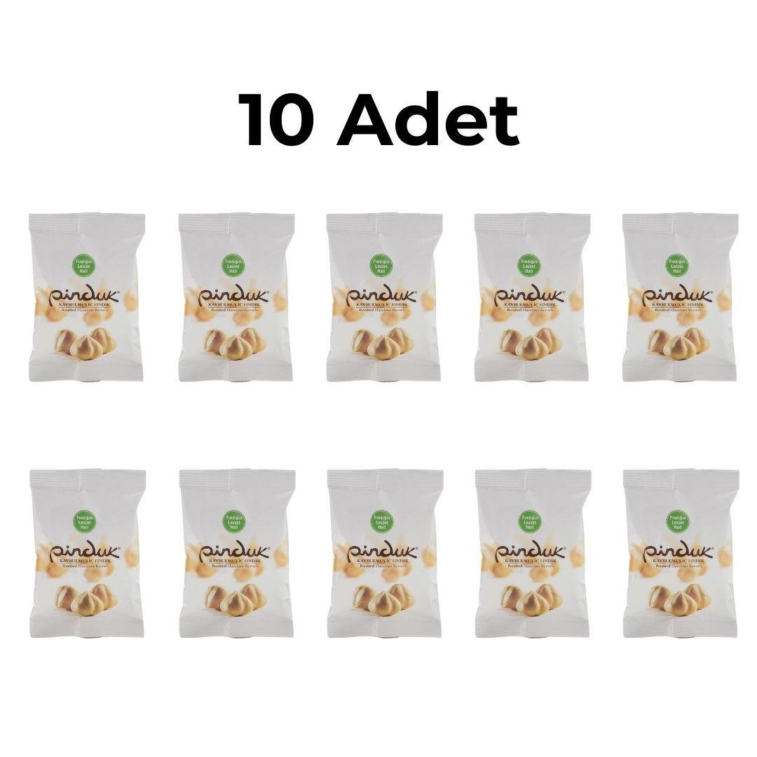 Pinduk Özel Kavrulmuş Fındık 40 gr 10 Adet