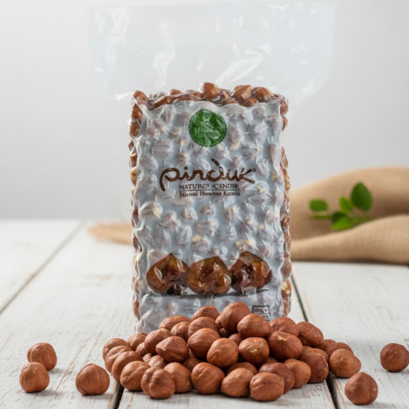 Naturel Çiğ İç Fındık 500 gr Vakumlu Paket