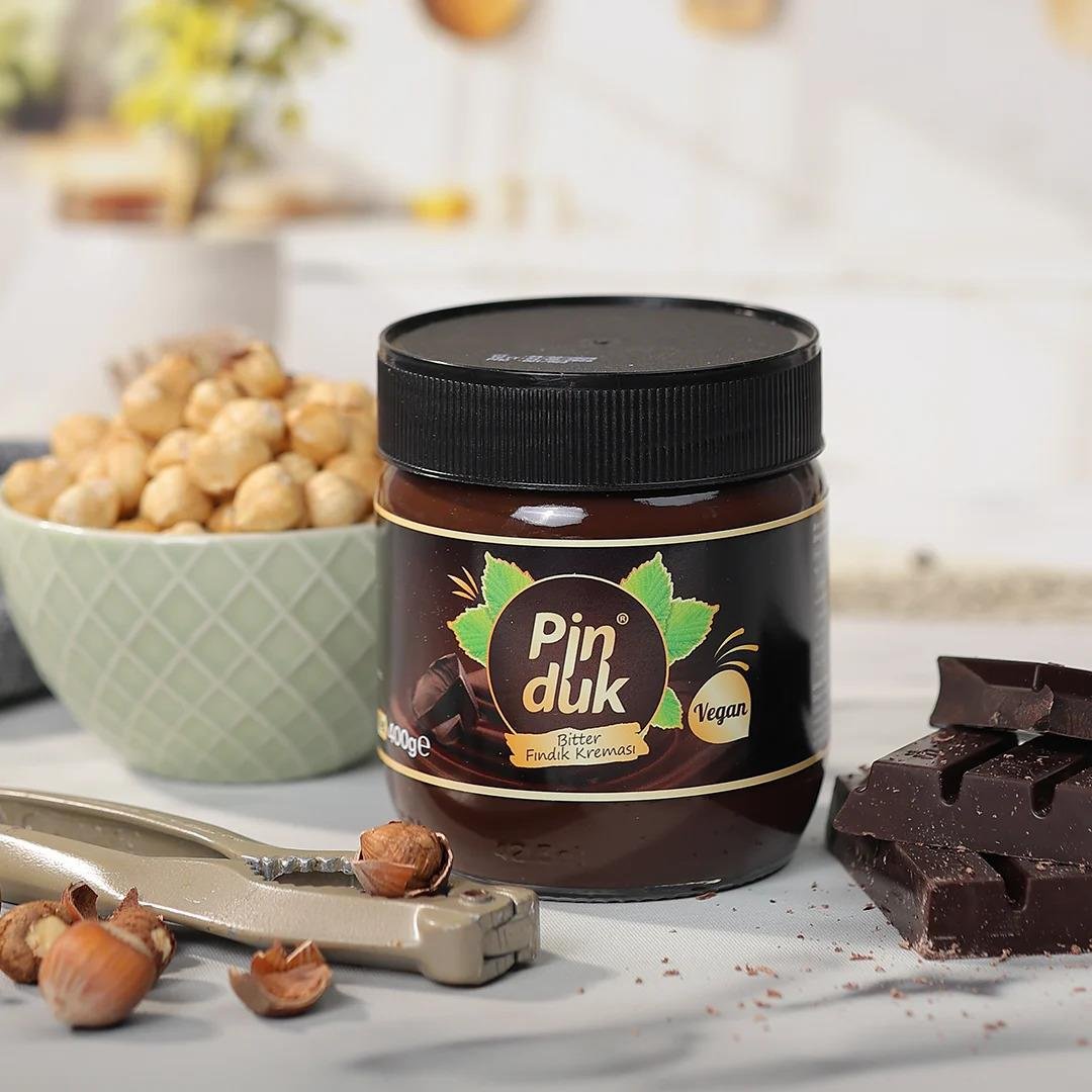 PİNDUK BİTTER FINDIK KREMASI 400 GR