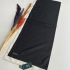 Bonjela Monogram Şal Siyah-Beyaz JZ0301