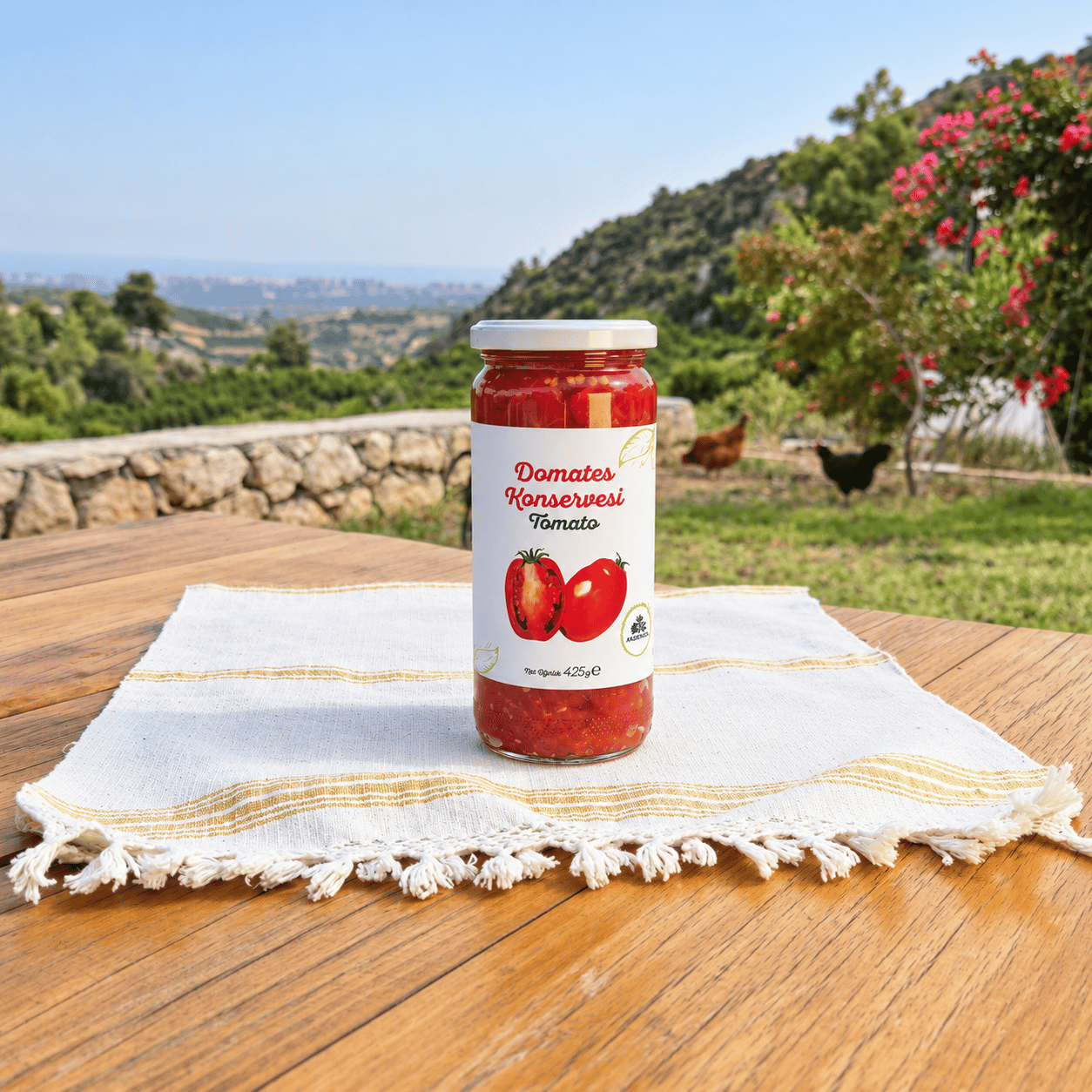 Domates Konservesi - 500 Ml