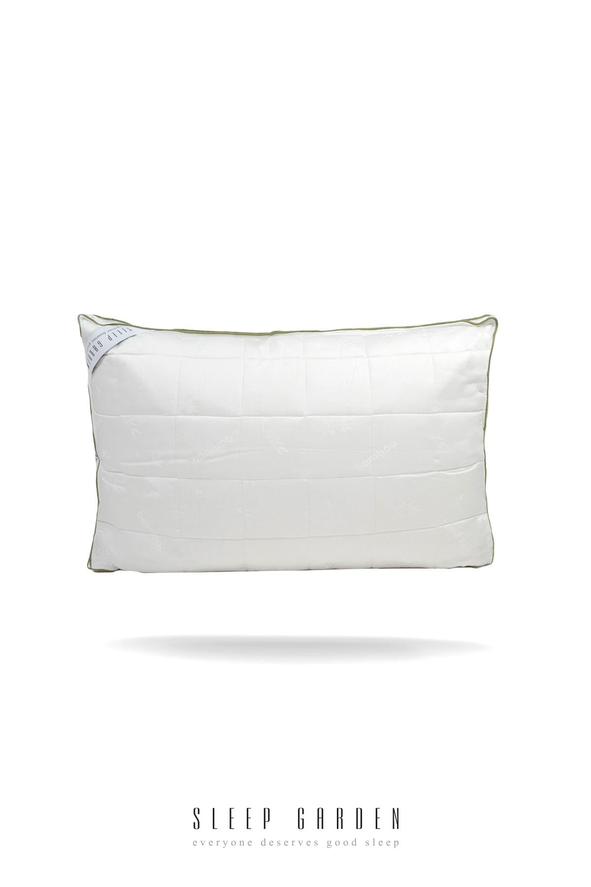 Sleep Garden Biyeli Şık Bambu Yastık 50x70 Jüt Keten ÇantalıSleep Garden Biyeli Şık Bambu Yastık 50x70 Jüt Keten ÇantalıSleep Garden