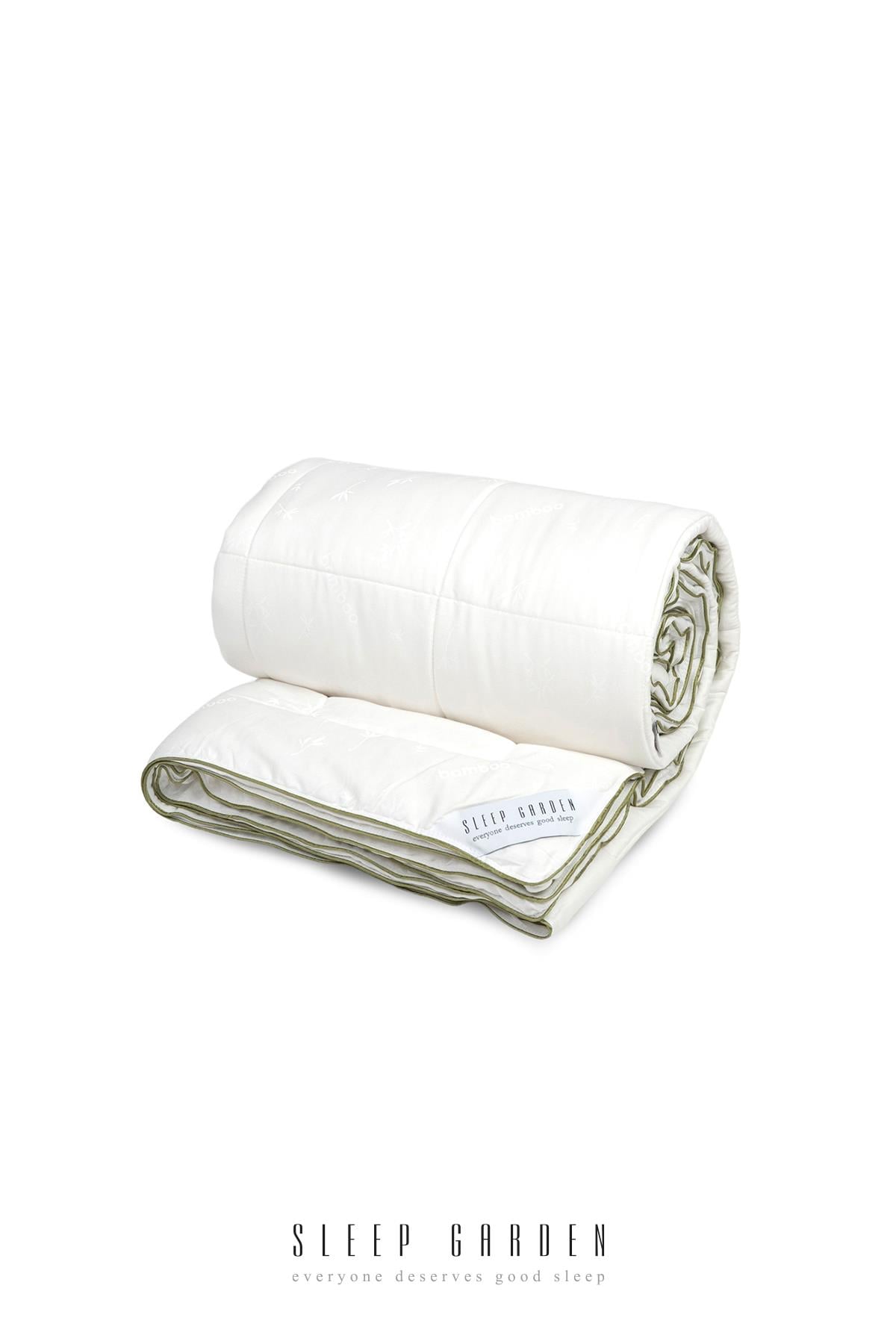 Sleep Garden Biyeli Şık Lüks Bambu Yorgan Jüt Keten ÇantalıSleep Garden Biyeli Şık Lüks Bambu Yorgan Jüt Keten ÇantalıSleep Garden