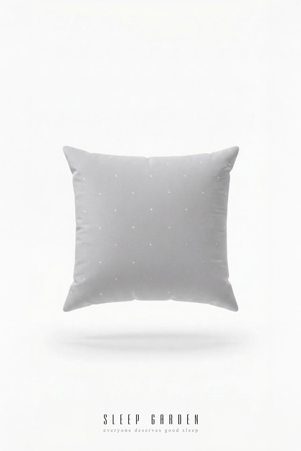Sleep Garden Erguvan Serisi Kadife Bej Taşlı Dekoratif Kırlent 45x45 Sleep Garden Erguvan Serisi Kadife Bej Taşlı Dekoratif Kırlent 45x45 Sleep Garden