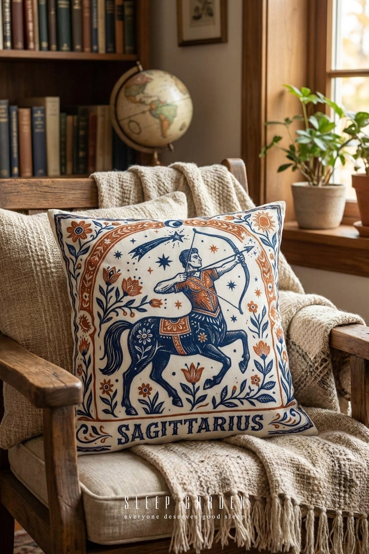 Sleep Garden Yay/Sagittarius Burç Tasarım Modern Dekoratif Kırlent Kılıfı 43x43Sleep Garden Yay/Sagittarius Burç Tasarım Modern Dekoratif Kırlent Kılıfı 43x43Sleep Garden