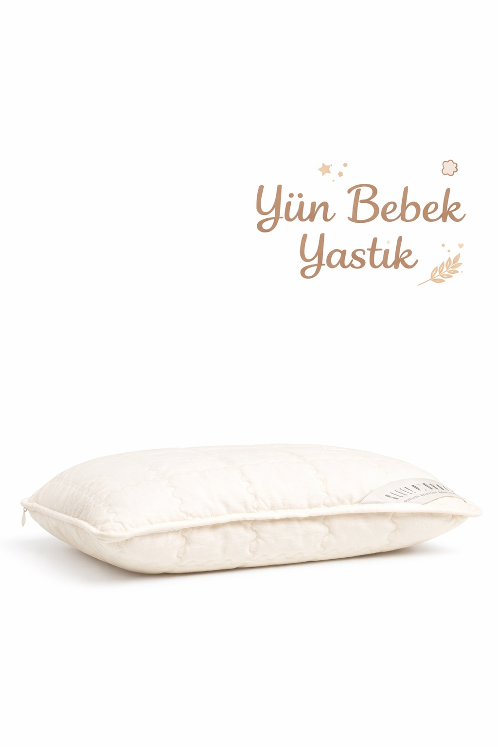 Sleep Garden Yün Bebek Yastık 35x45 cm Tela ÇantalıSleep Garden Yün Bebek Yastık 35x45 cm Tela ÇantalıSleep Garden