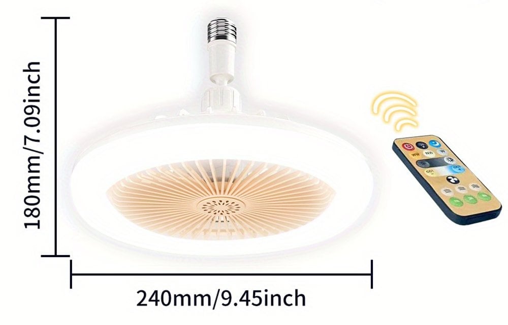 Powermaster Ledli Lambalı Tavan Vantilatörü PM-20332