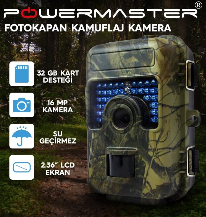 Powermaster HH-662 Fotokapan kamera