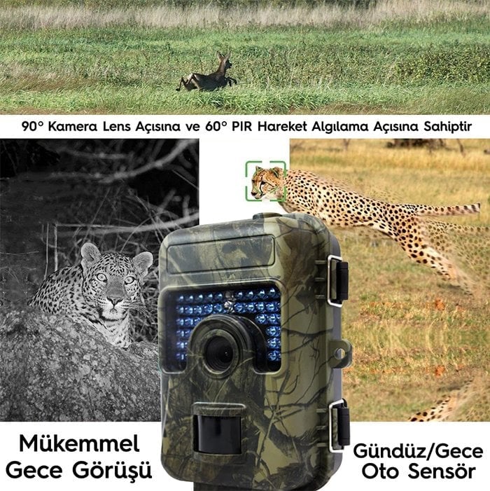 Powermaster Kamuflaj fotokapan kamera