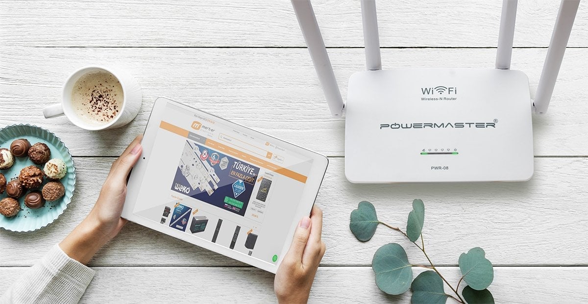 Powermaster PWR-08 4 Antenli Access Point