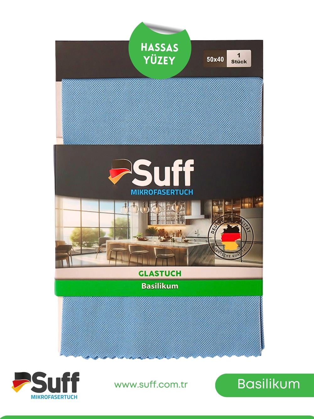 Suff Basilikum Hassas Yüzey Bezi     50x40 
