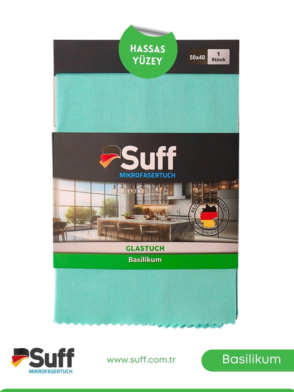 Suff Basilikum Hassas Yüzey Bezi     50x40 