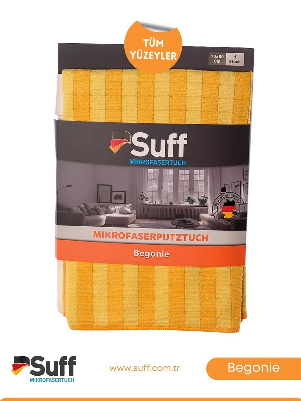 Suff Begonie Yüzey Temizlik Bezi     70x50 