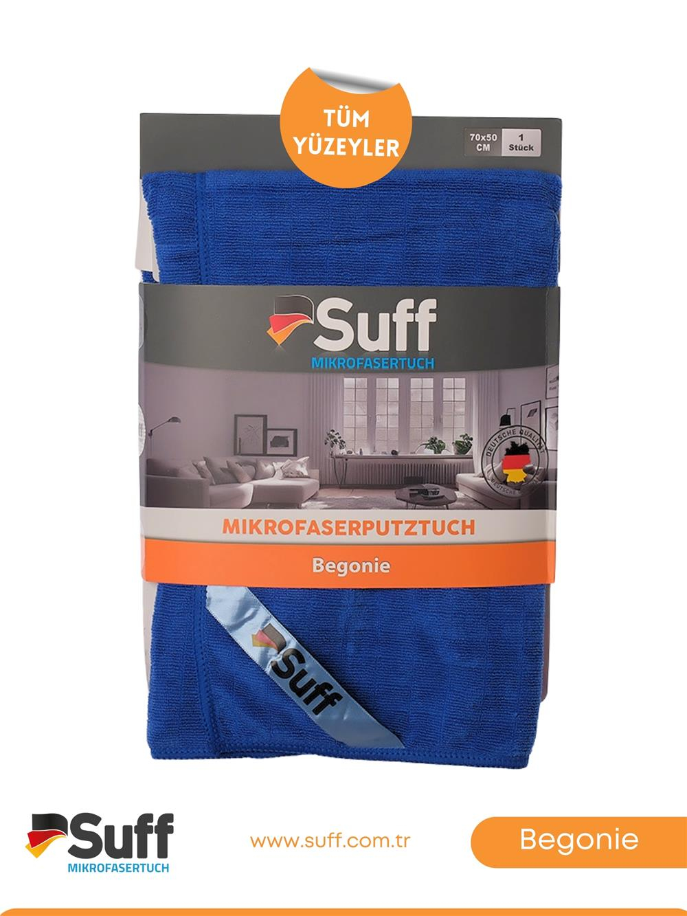 Suff Begonie Yüzey Temizlik Bezi     70x50 