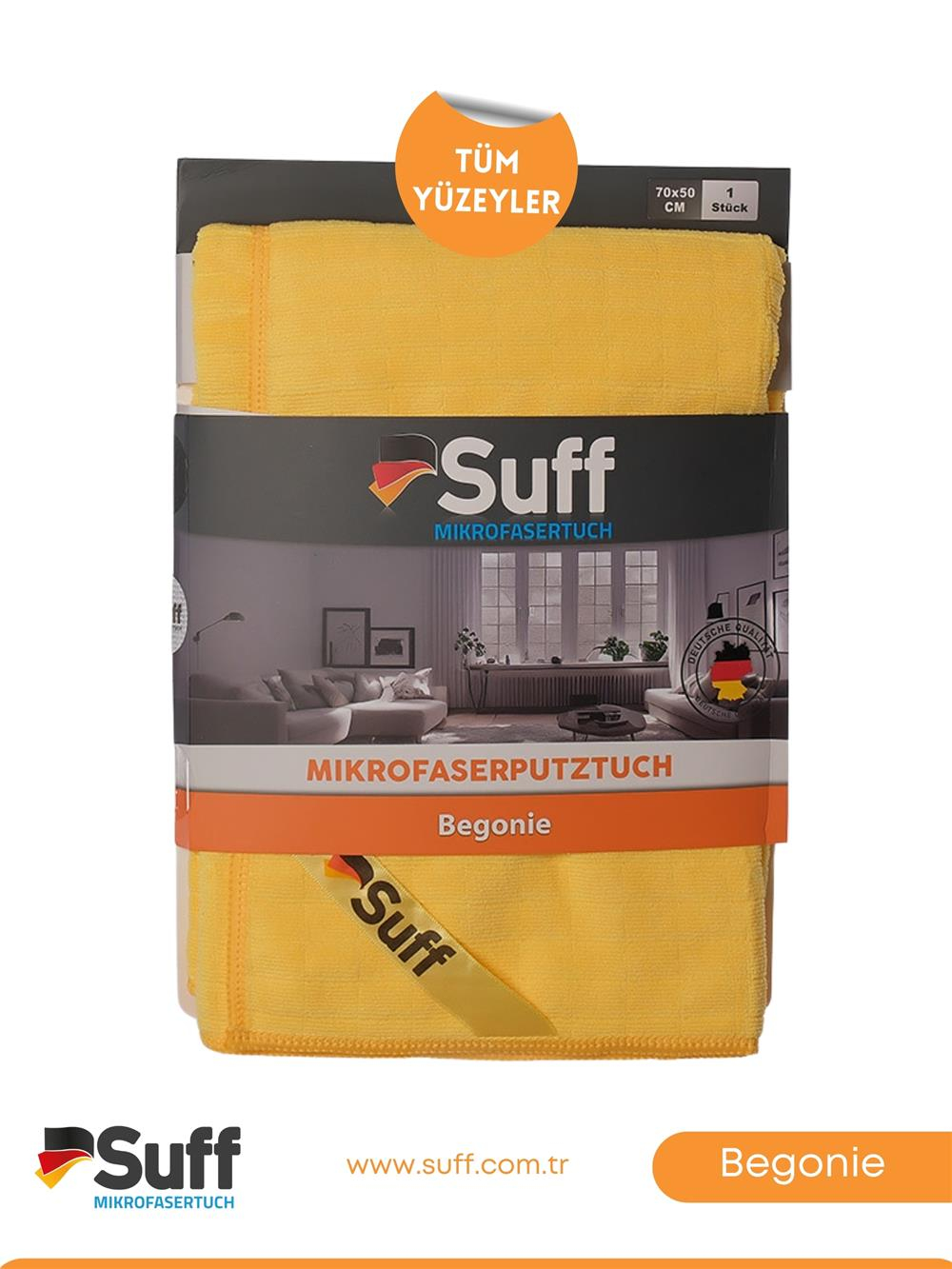 Suff Begonie Yüzey Temizlik Bezi     70x50 