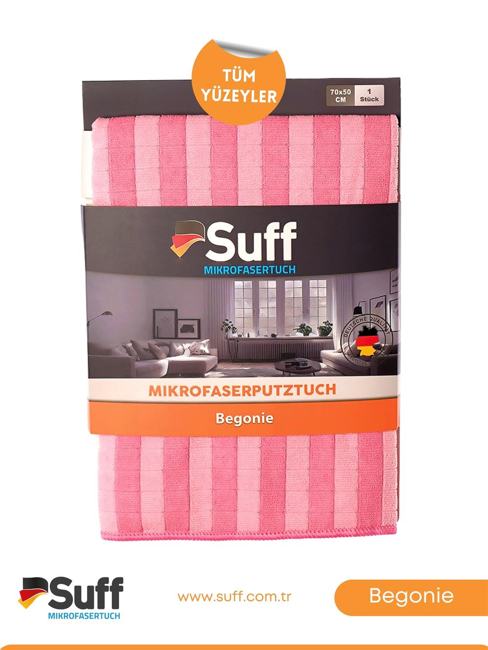 Suff Begonie Yüzey Temizlik Bezi     70x50 