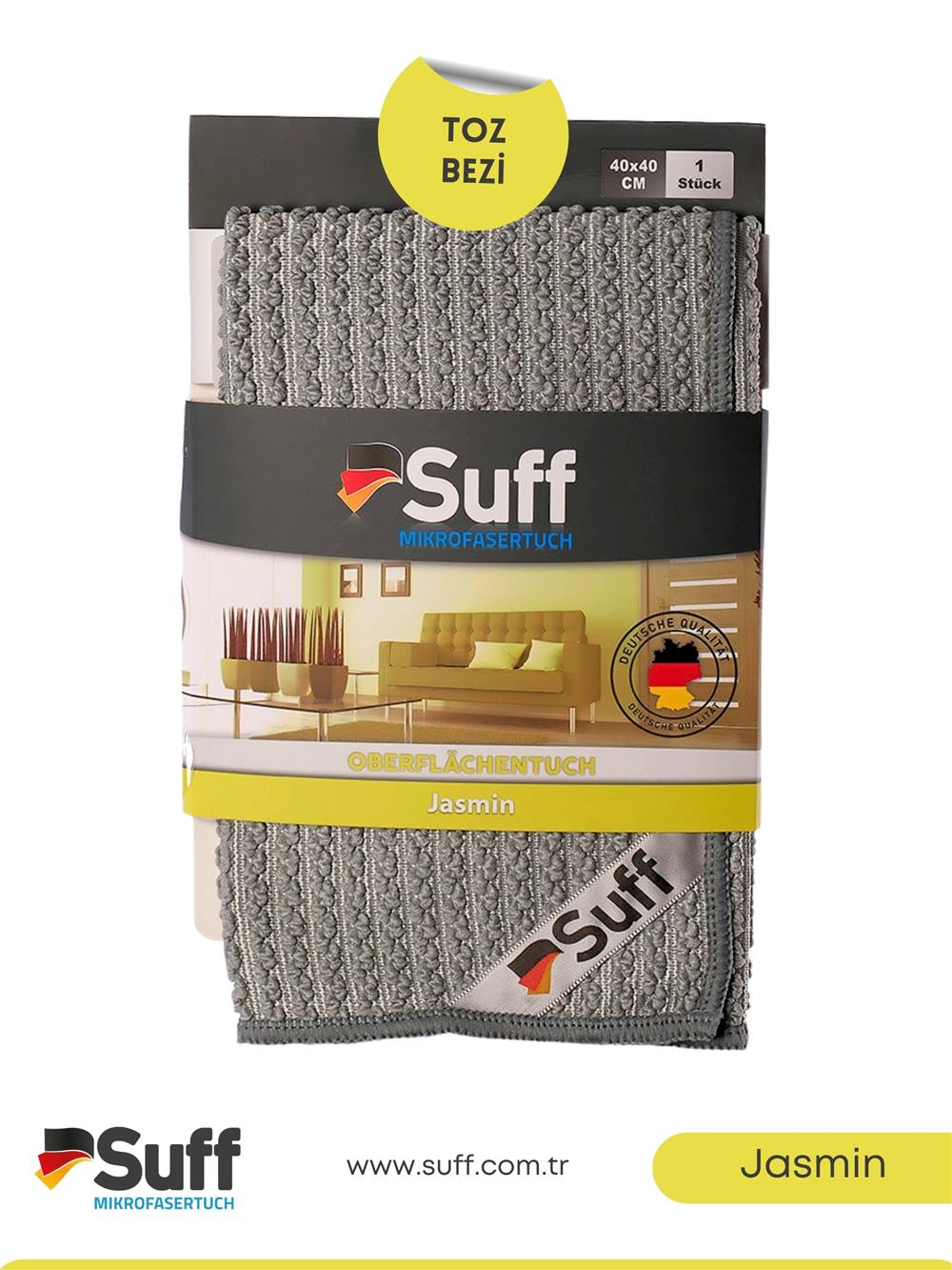 Suff Jasmin Yüzey Temizlik Beiz     40x40 