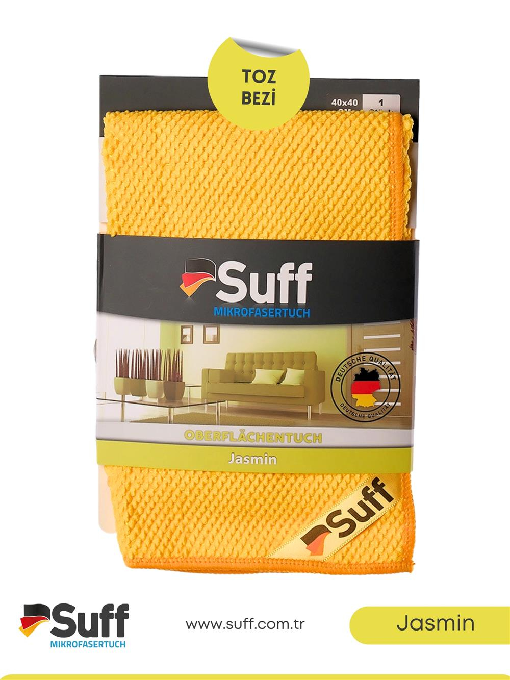 Suff Jasmin Yüzey Temizlik Beiz     40x40 