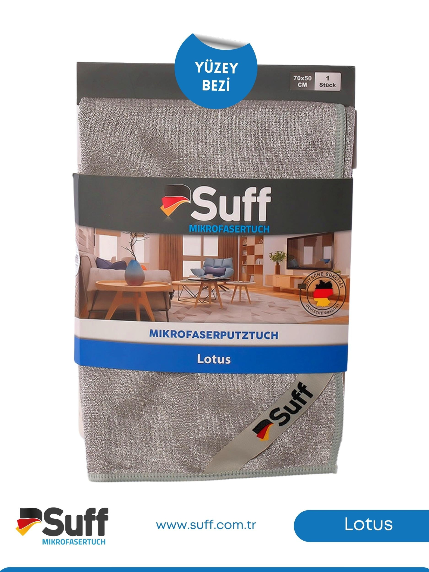 Suff Lotus Yüzey Temizlik Bezi  70x50 