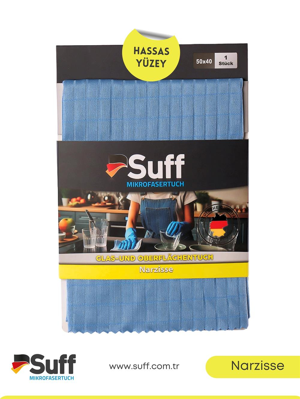Suff Narzisse Hassas Yüzey Bezi 50x40