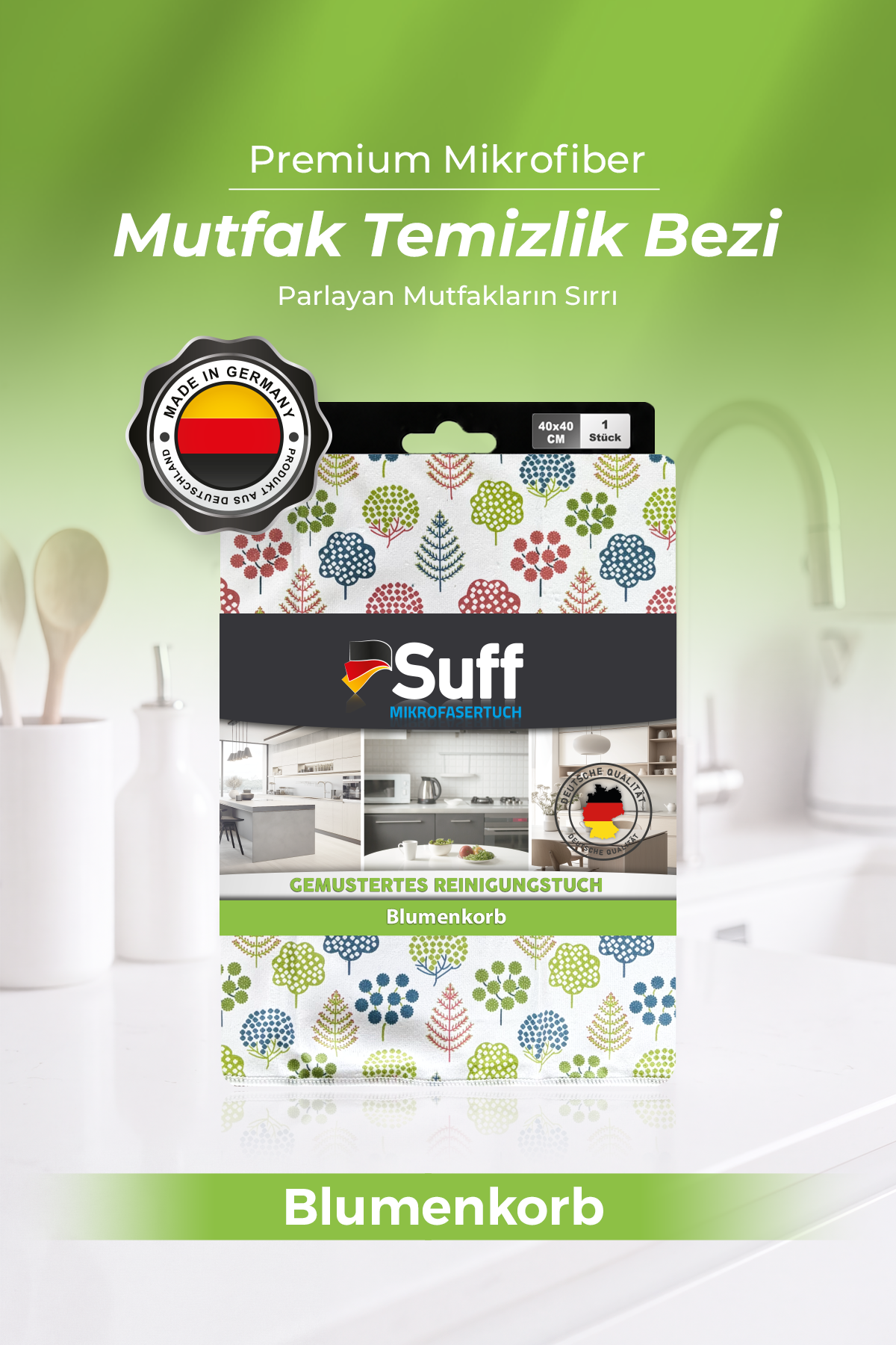 Suff Blumenkorb Mutfak Bezi  40x40 
