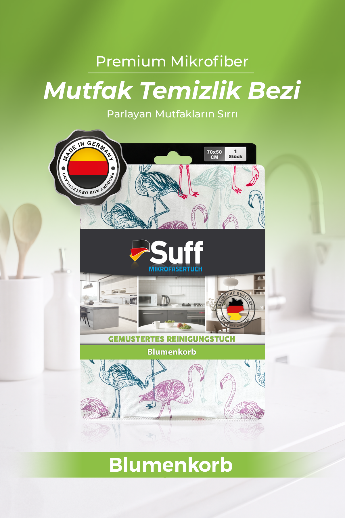 Suff Blumenkorb Mutfak Bezi  70x50 