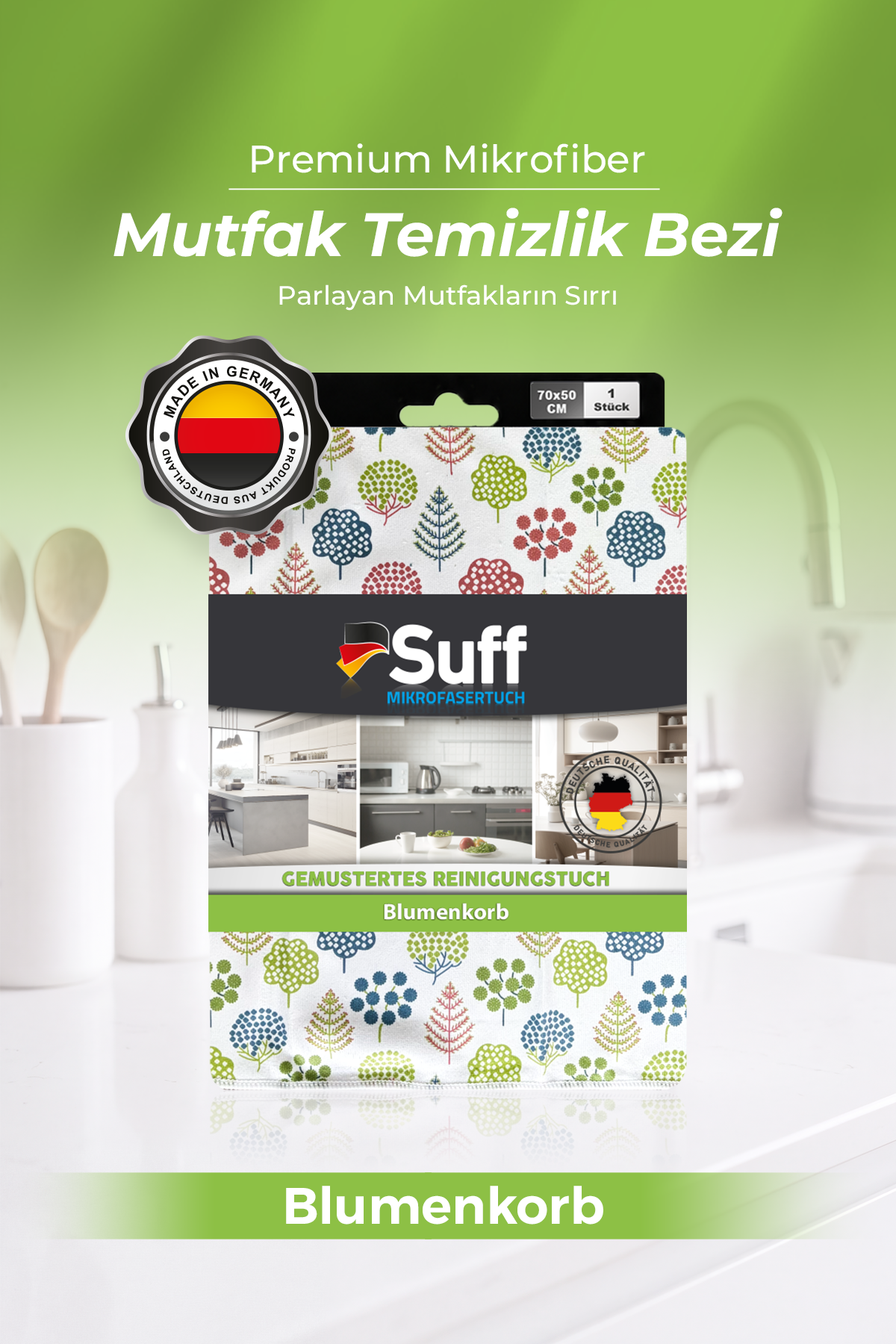 Suff Blumenkorb Mutfak Bezi  70x50 