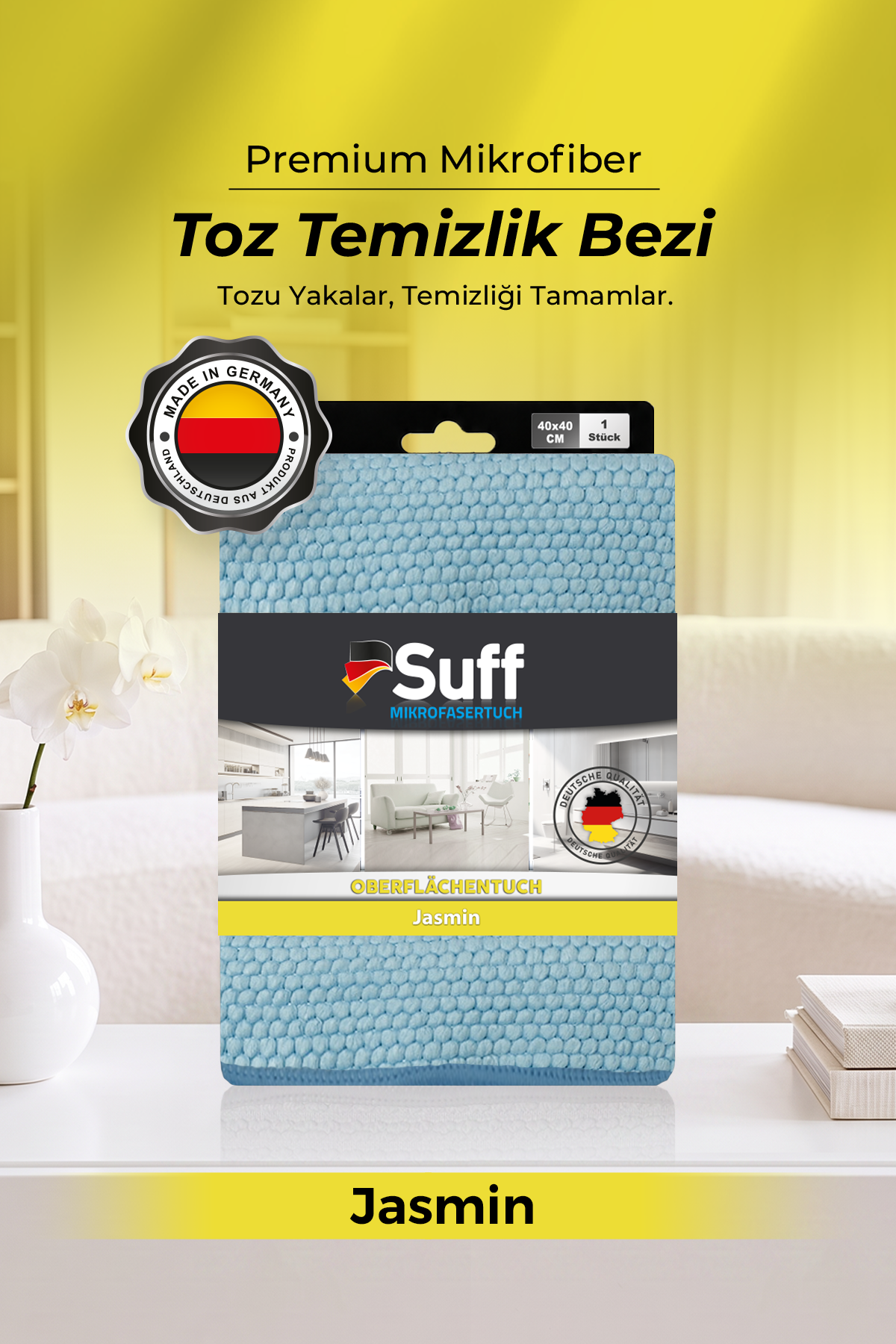 Suff Jasmin Toz Temizlik Bezi 40x40 